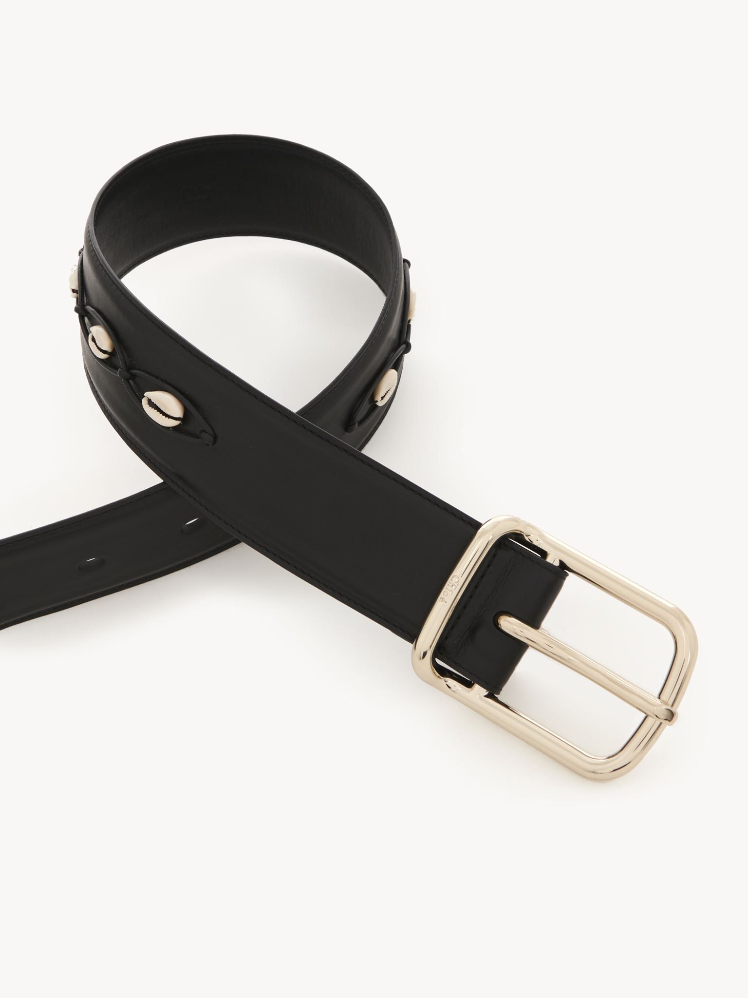 Ceinture Joe Lyv en cuir - Black
