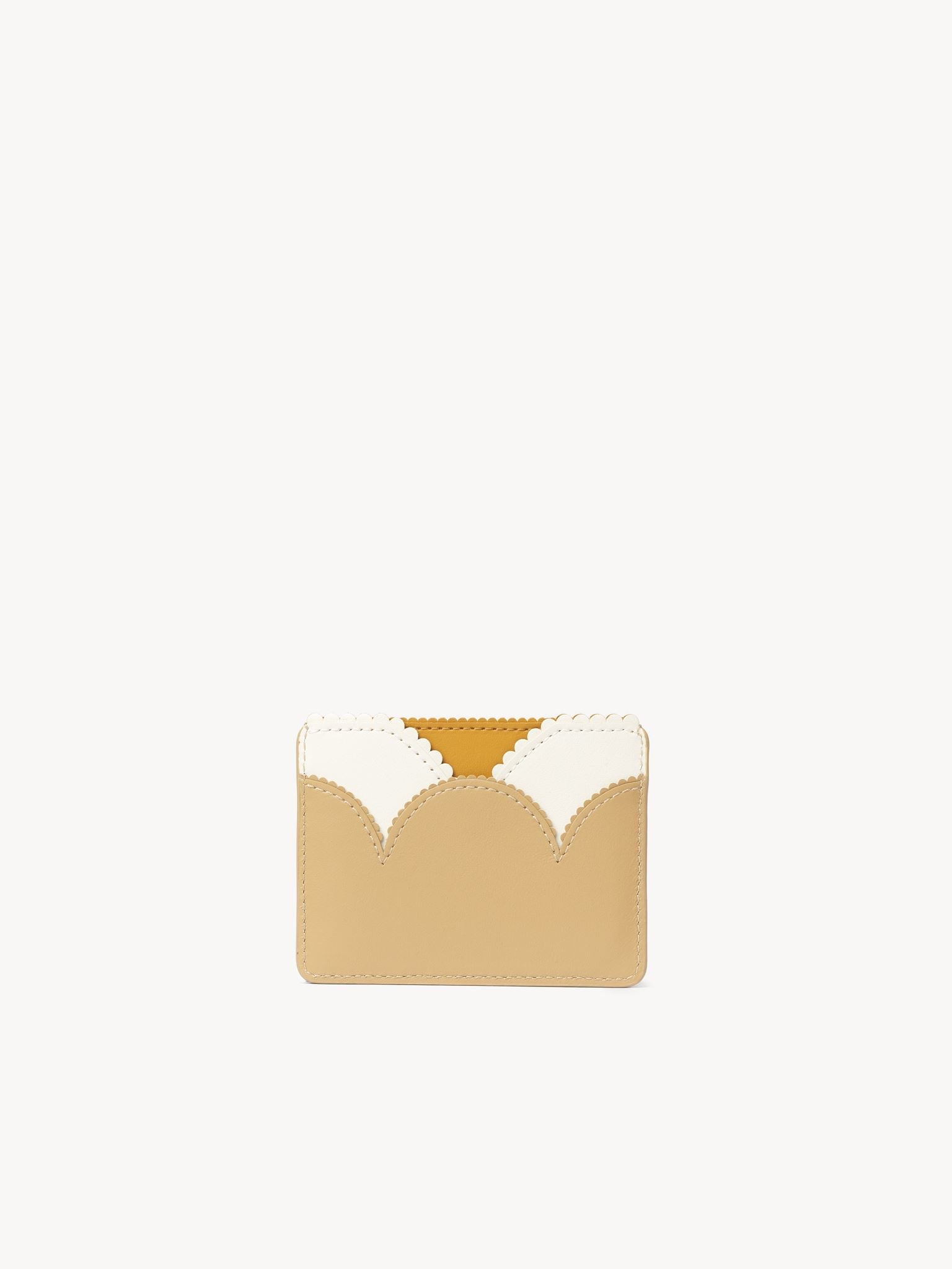 Porte-cartes Linda en cuir - Soft Tan