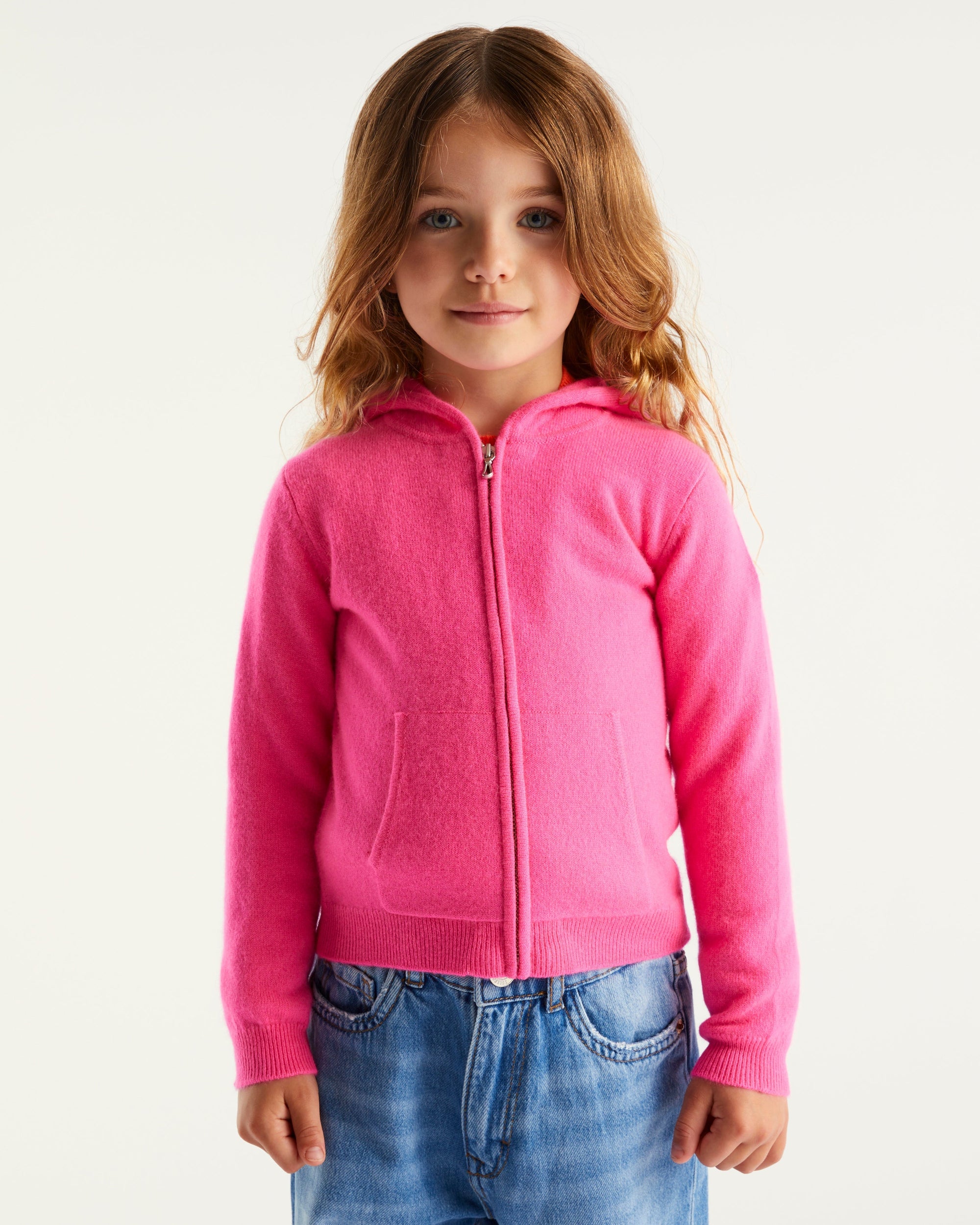 Hoodie zippé From Future à inscriptions en cachemire - Crazy Pink