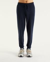 Pantalon de jogging en cachemire - Heather Blue