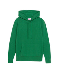 Hoodie Light oversize en cachemire - Cold Green
