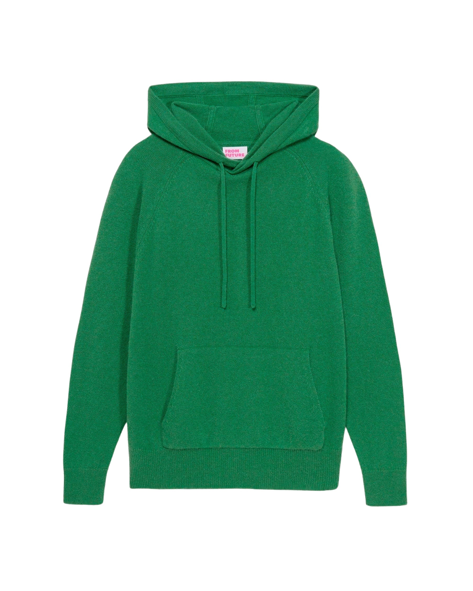 Hoodie Light oversize en cachemire - Cold Green