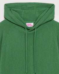 Hoodie Light oversize en cachemire - Cold Green