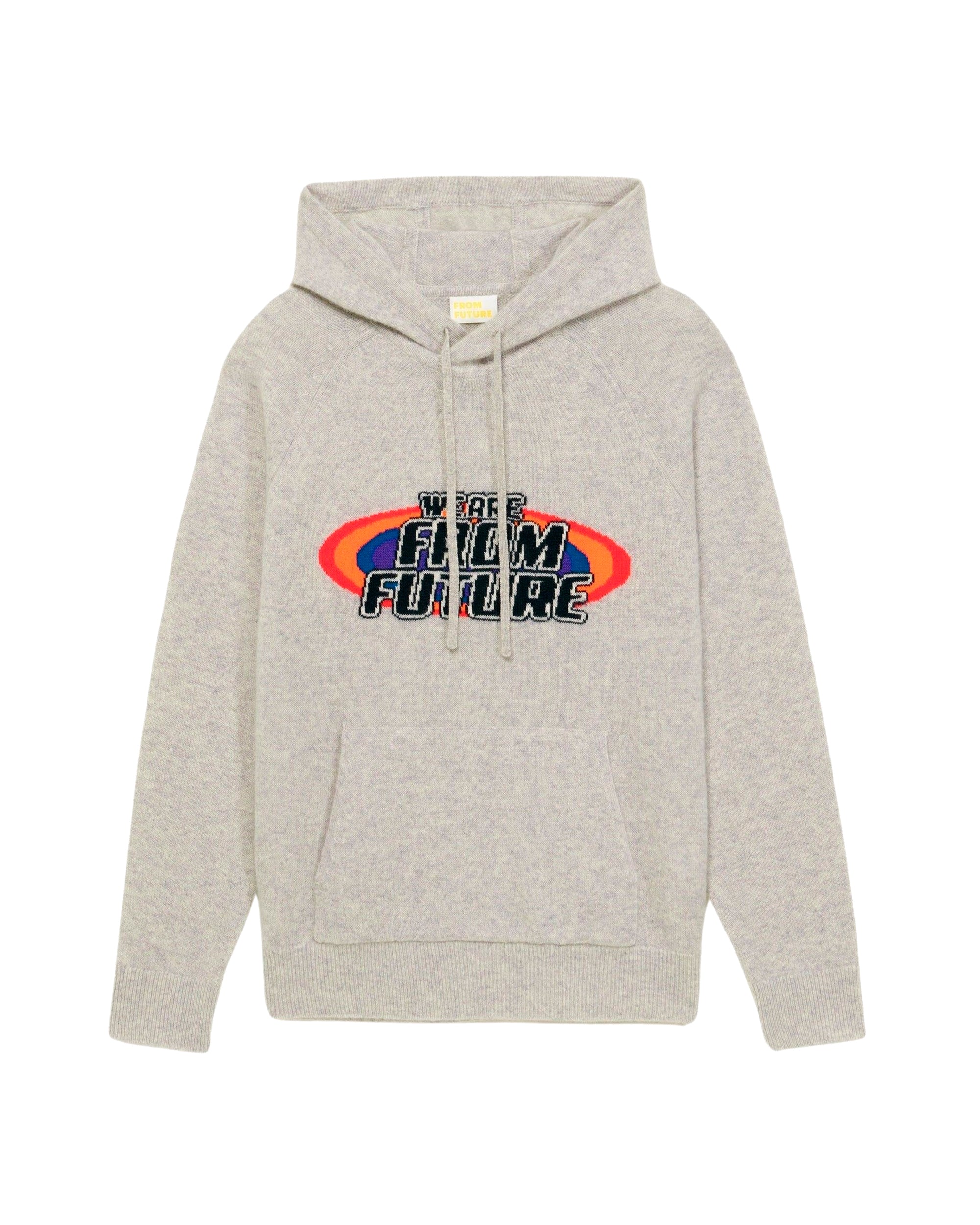 Hoodie oversize We Are From Future en cachemire - Light Heather Gray