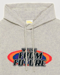 Hoodie oversize We Are From Future en cachemire - Light Heather Gray