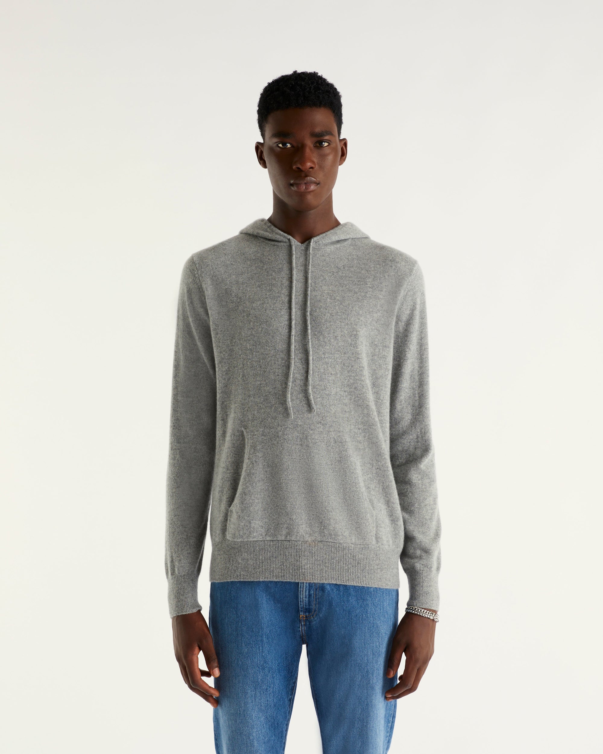 Hoodie zippé Future Is Coming en cachemire - Navy