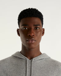 Hoodie zippé Future Is Coming en cachemire - Dark Heather Gray