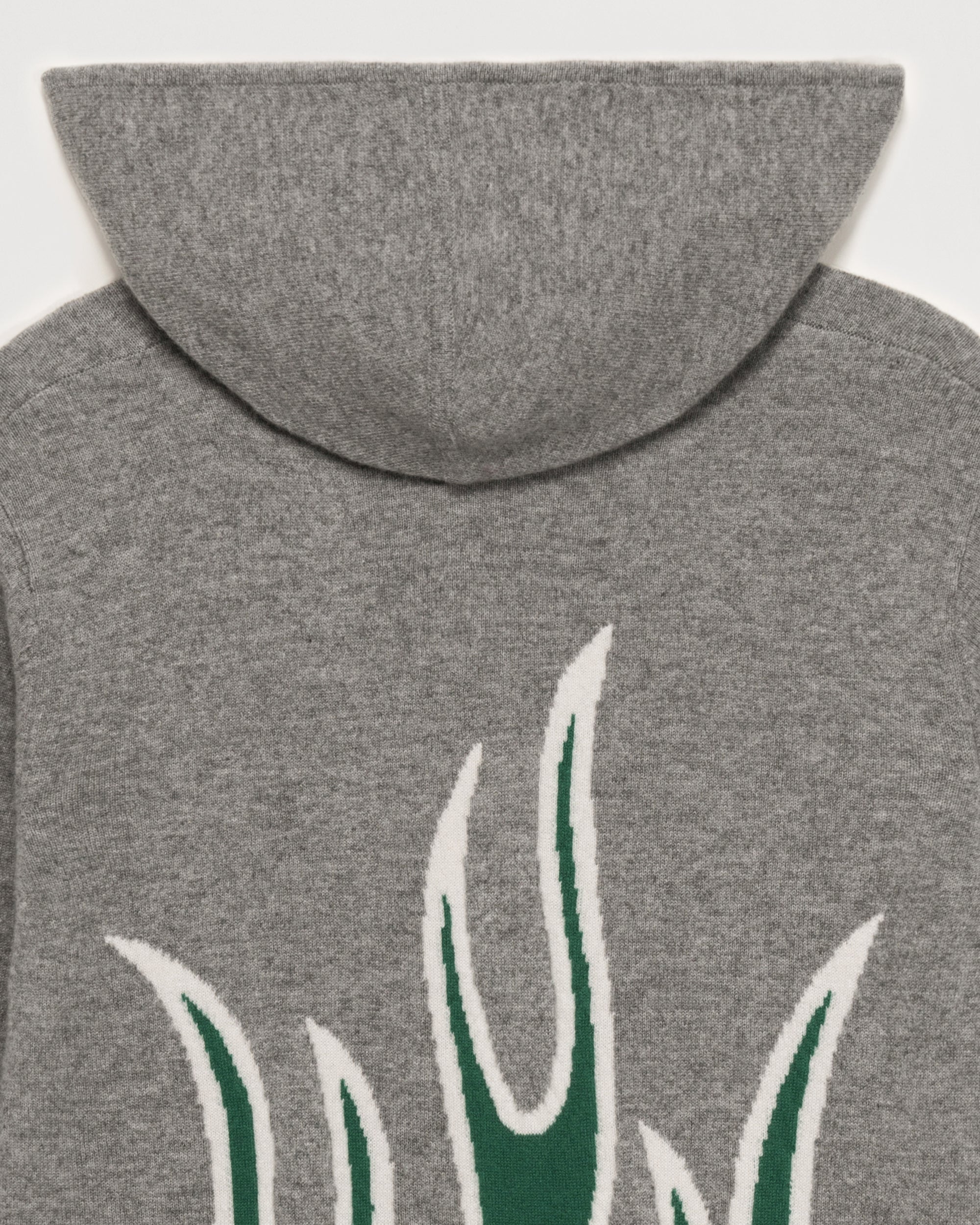 Hoodie zippé Future Is Coming en cachemire - Dark Heather Gray