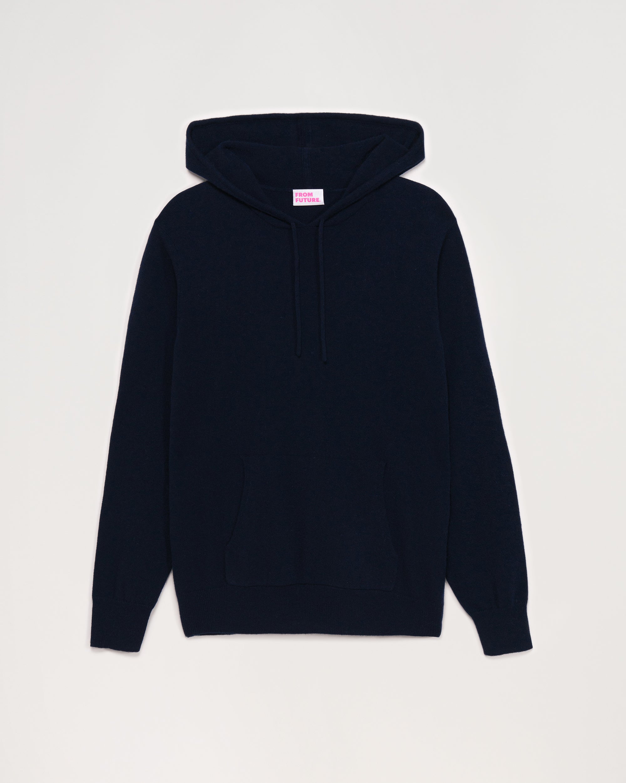 Hoodie zippé Future Is Coming en cachemire - Navy