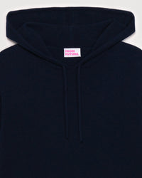 Hoodie zippé Future Is Coming en cachemire - Navy