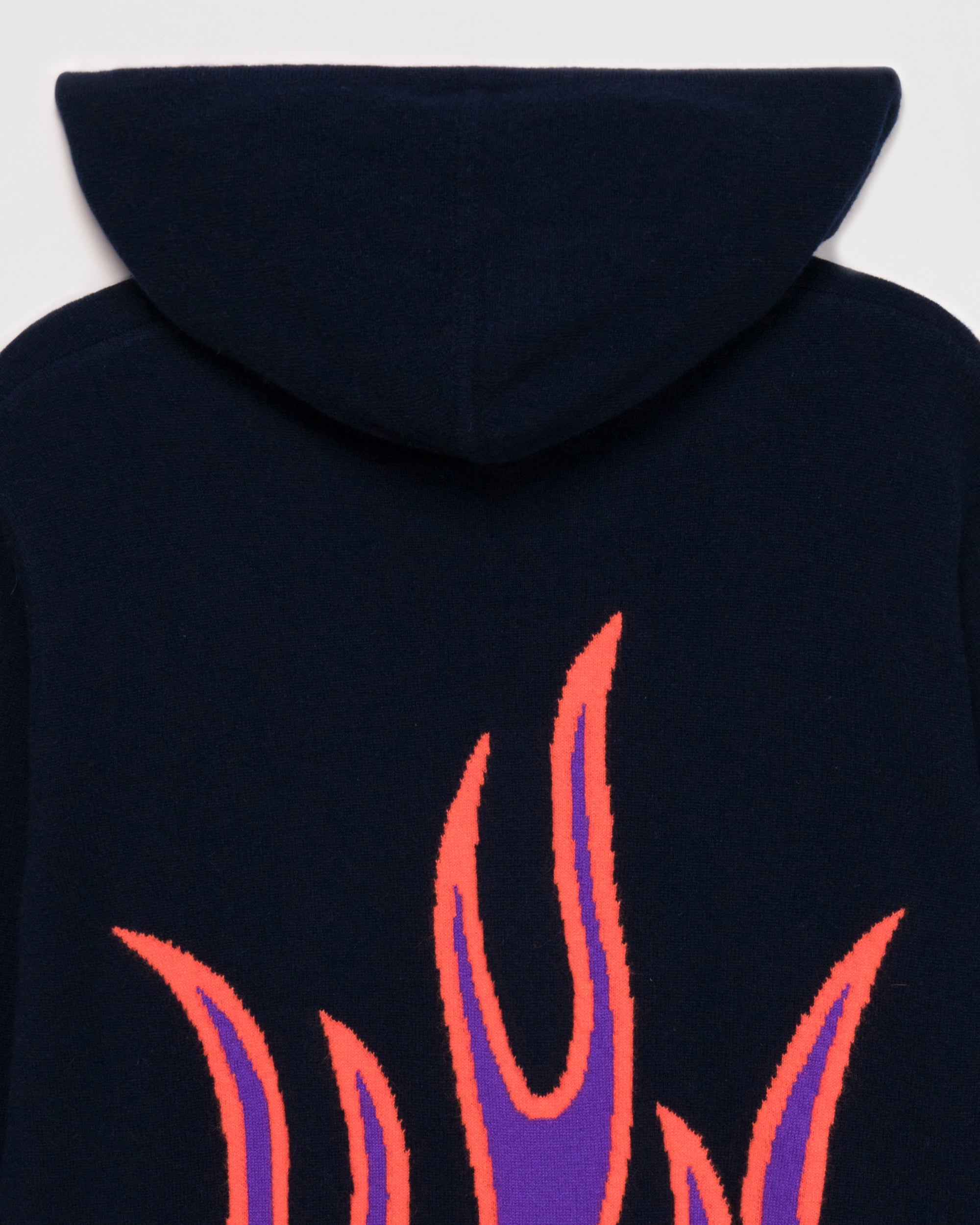 Hoodie zippé Future Is Coming en cachemire - Navy