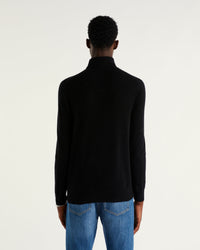 Pull à col roulé en cachemire - Moonlight Blue