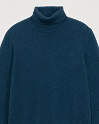 Pull à col roulé en cachemire - Moonlight Blue