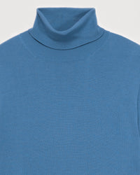 Pull à col roulé en laine mérinos - Cold Blue