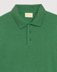 Pull polo en cachemire - Cold Green