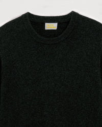 Pull épais à col rond en cachemire - Heather Blue