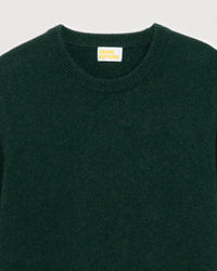 Pull épais à col rond en cachemire - Bottle Green