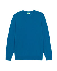 Pull à col rond en cachemire - Power Blue