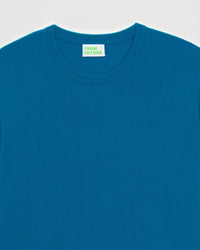 Pull à col rond en cachemire - Power Blue