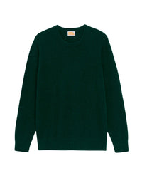 Pull à col rond en cachemire - Bottle Green