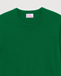 Pull à col rond en cachemire - Party Green