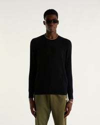 Pull à col rond From Future en cachemire - Dark Heather Gray