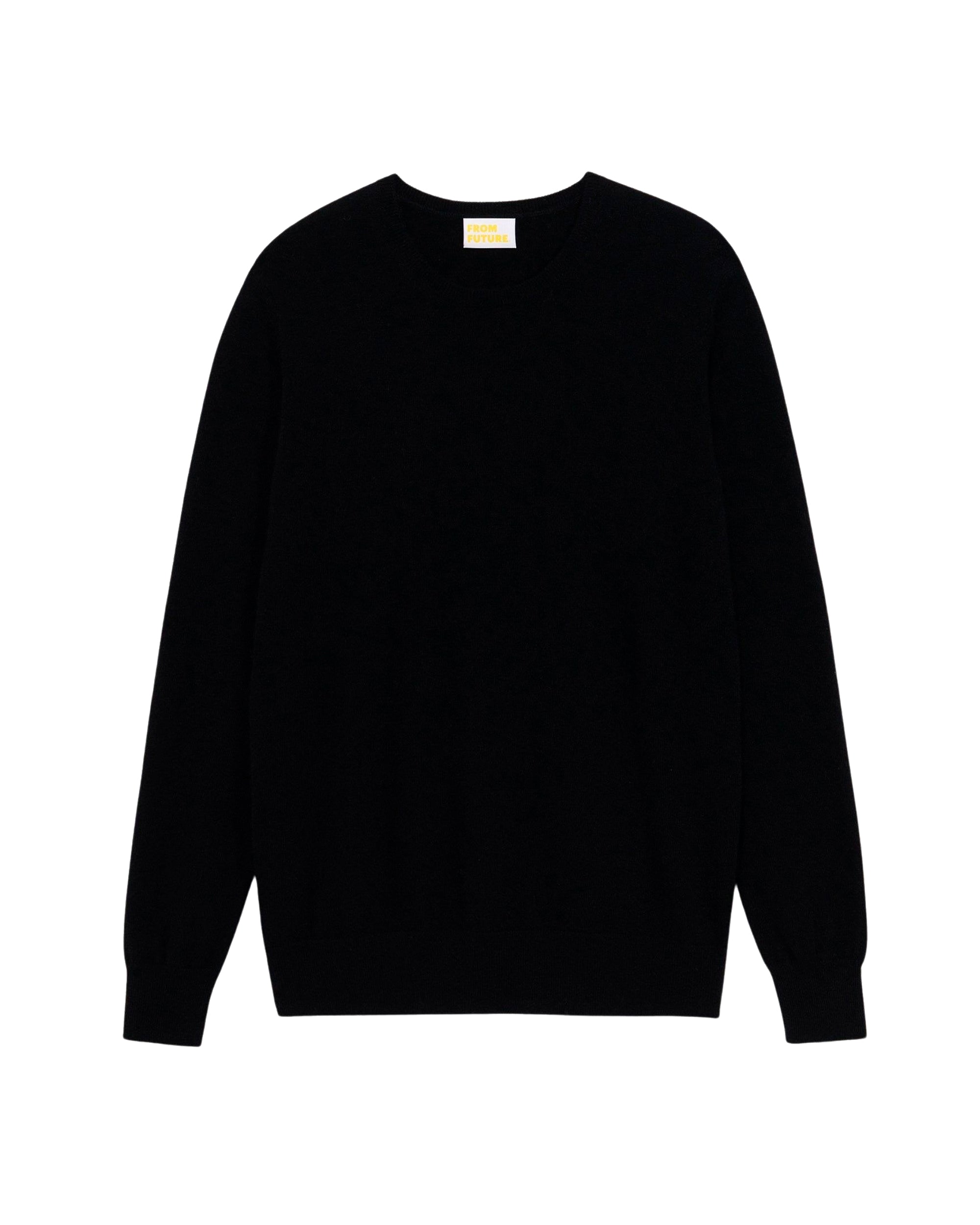 Pull à col rond From Future en cachemire - Black
