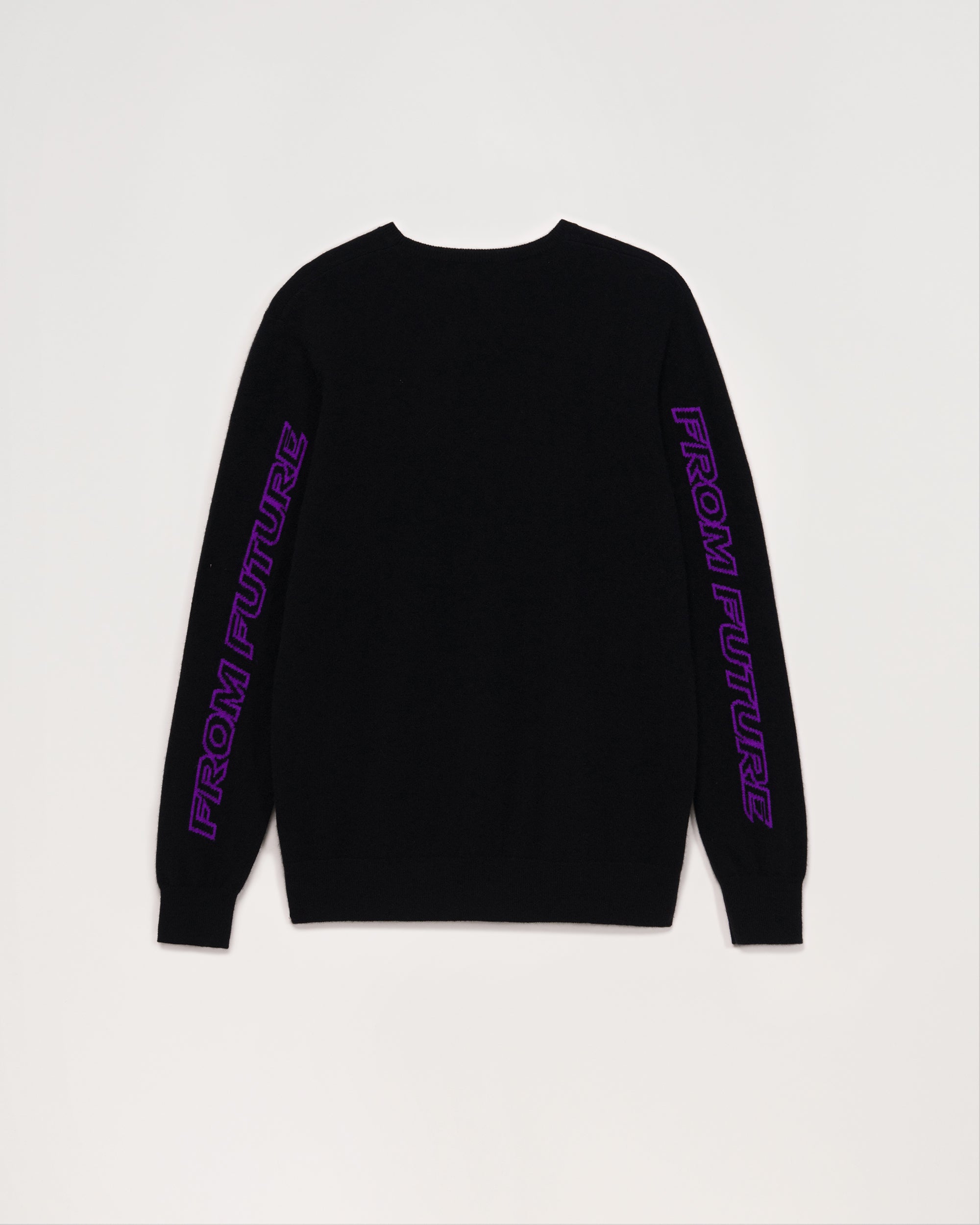 Pull à col rond From Future en cachemire - Black