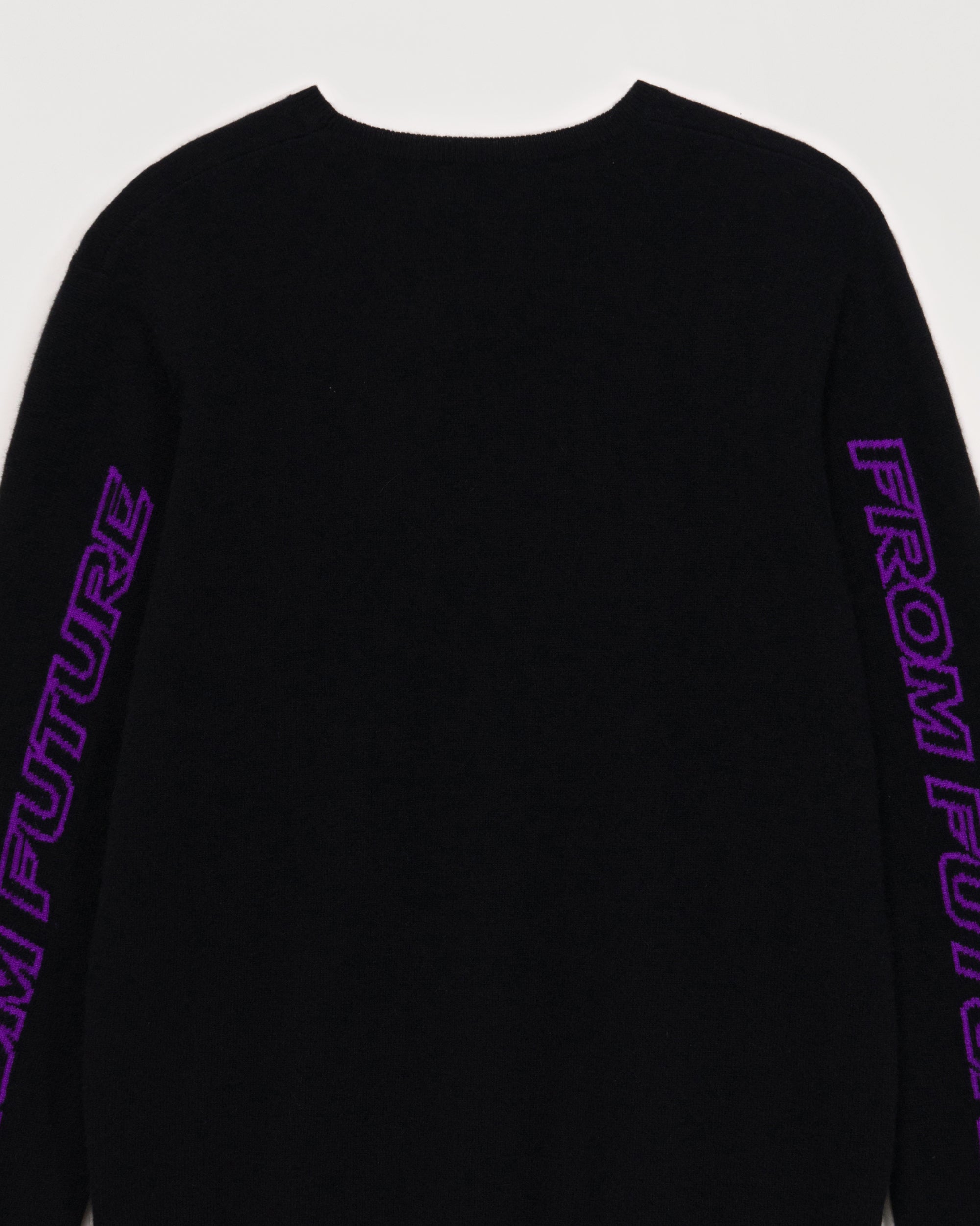 Pull à col rond From Future en cachemire - Black