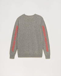 Pull à col rond From Future en cachemire - Dark Heather Gray