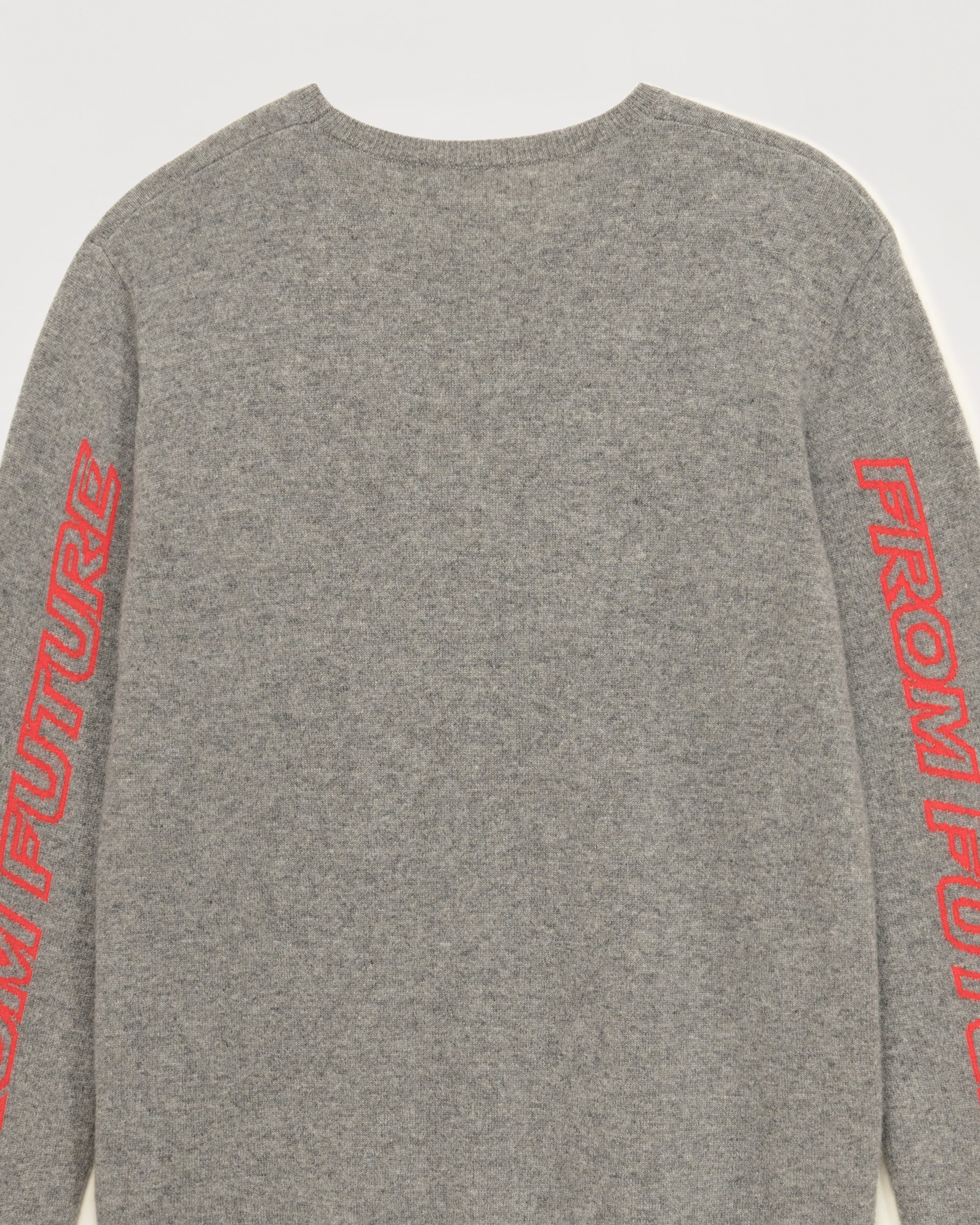Pull à col rond From Future en cachemire - Dark Heather Gray