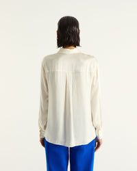 Chemise Suzanna en soie - Full Satin Off White