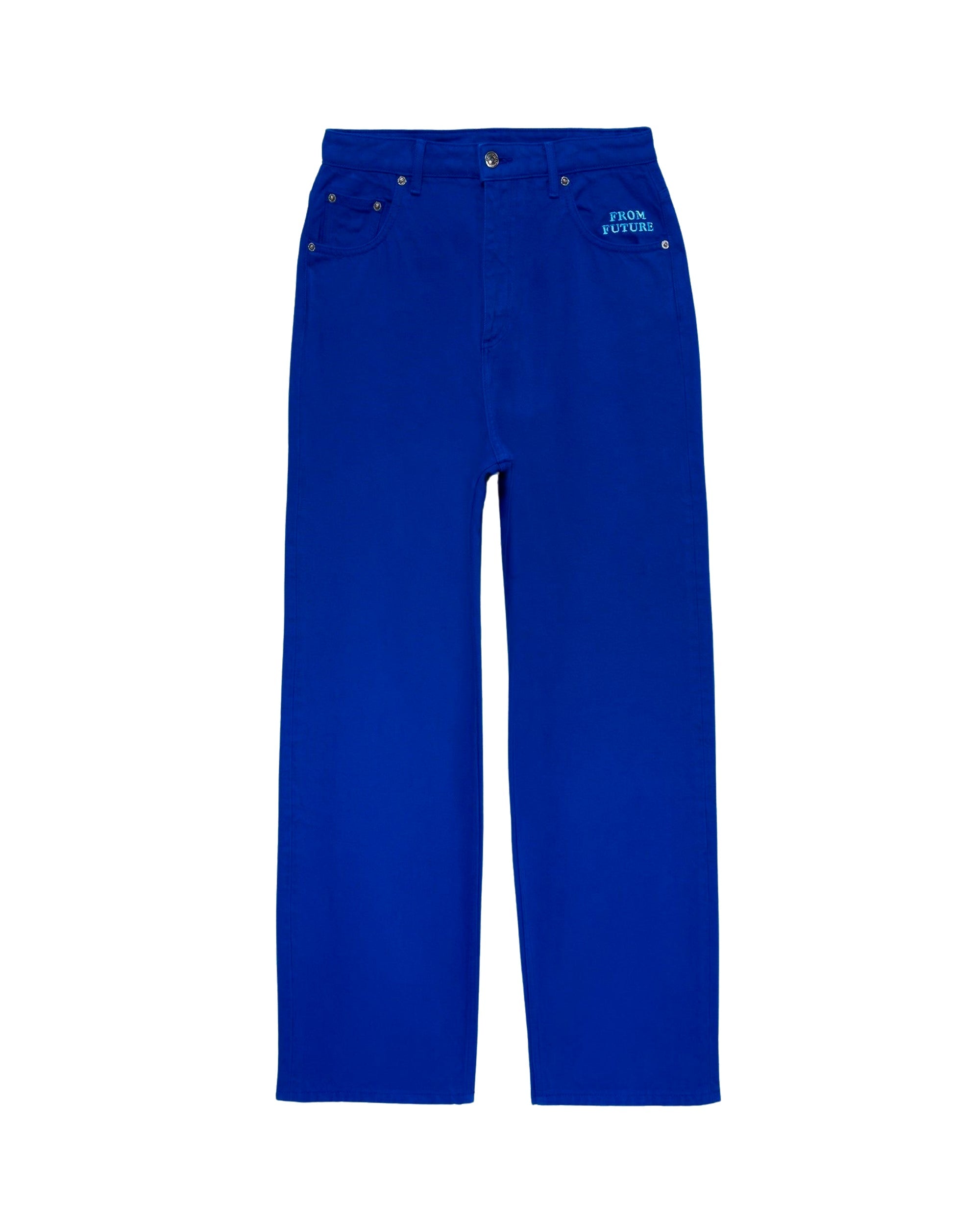 Jean large From Future - Electric Blue