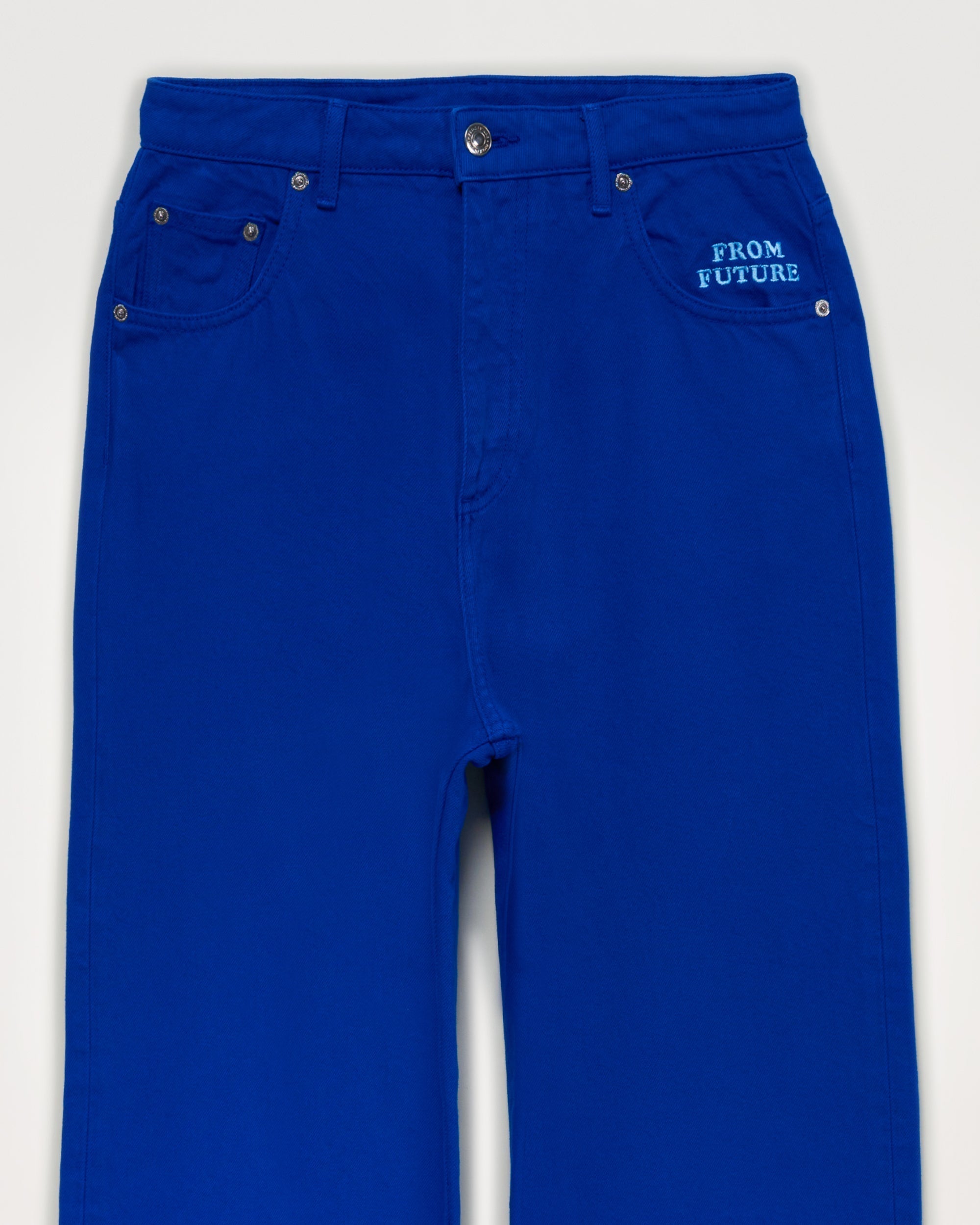 Jean large From Future - Electric Blue