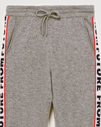 Pantalon de jogging bande from future en cachemire - Dark Heather Gray