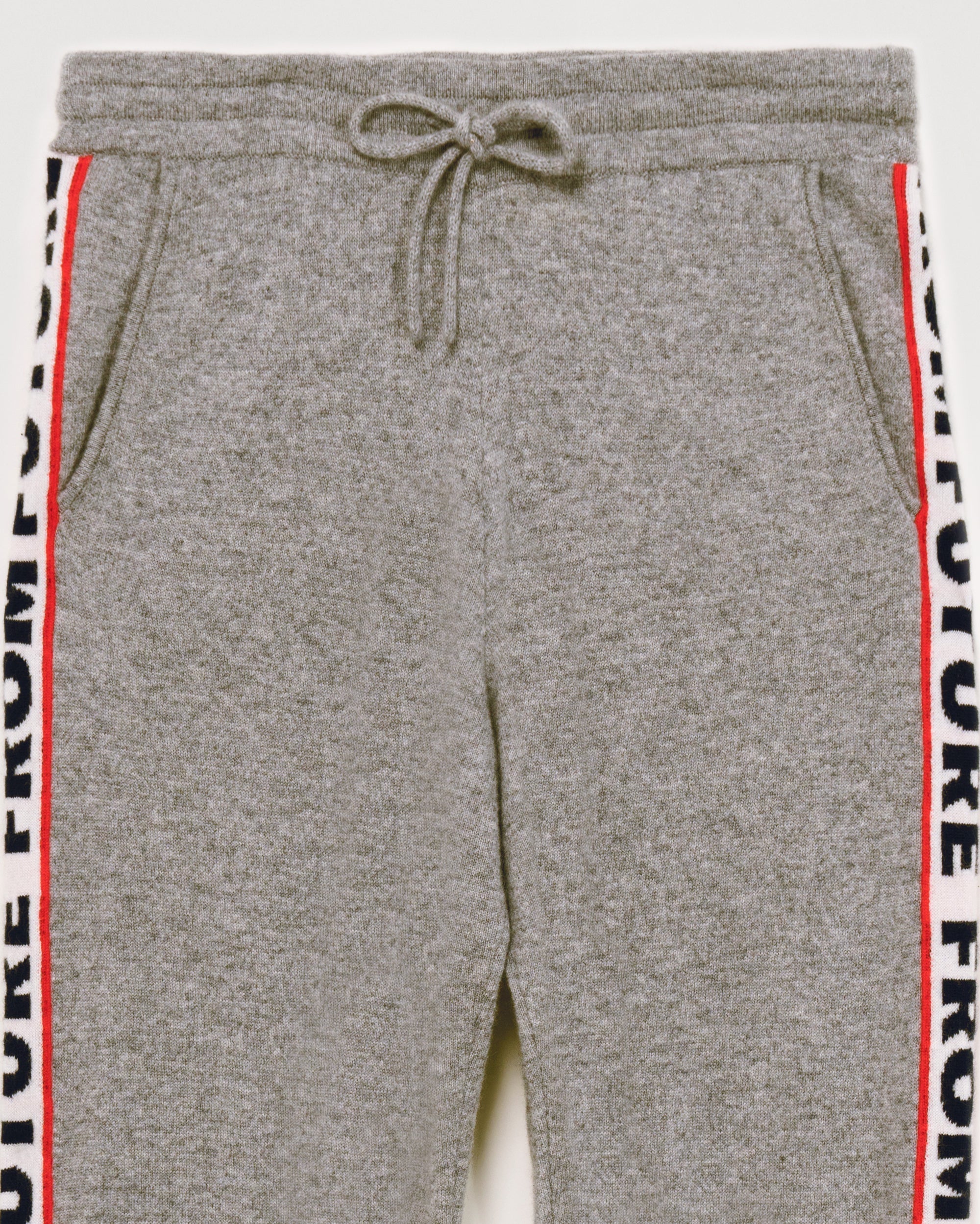 Pantalon de jogging bande from future en cachemire - Dark Heather Gray