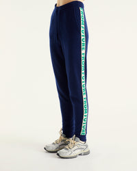 Pantalon de jogging bande from future en cachemire - Ink Blue
