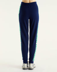 Pantalon de jogging bande from future en cachemire - Ink Blue