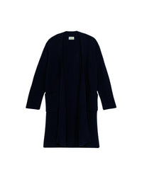 Gilet long en cachemire - Navy