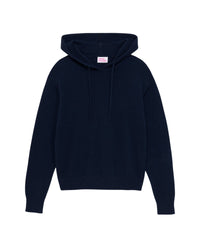 Hoodie oversize en cachemire - Ink Blue