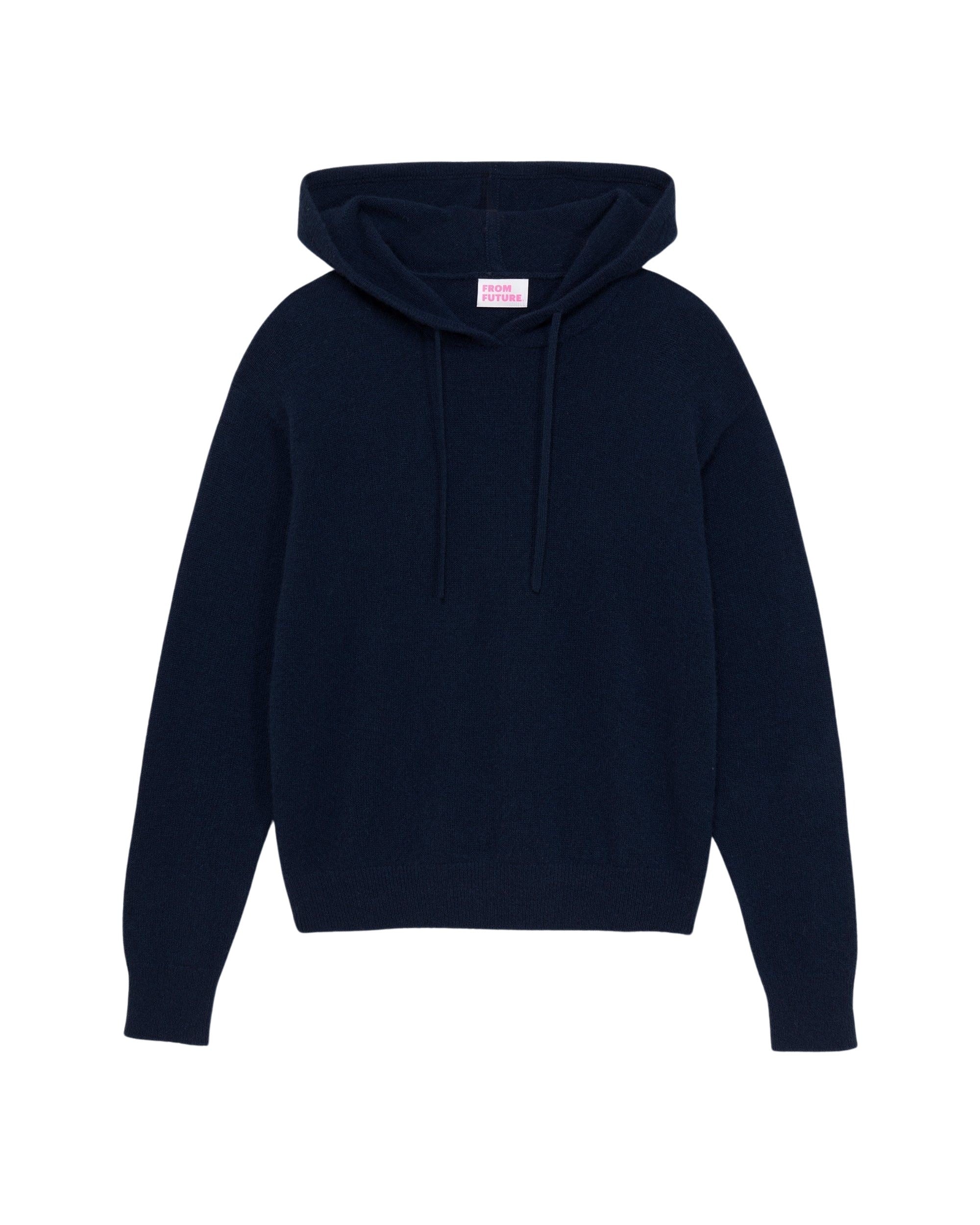 Hoodie oversize en cachemire - Ink Blue