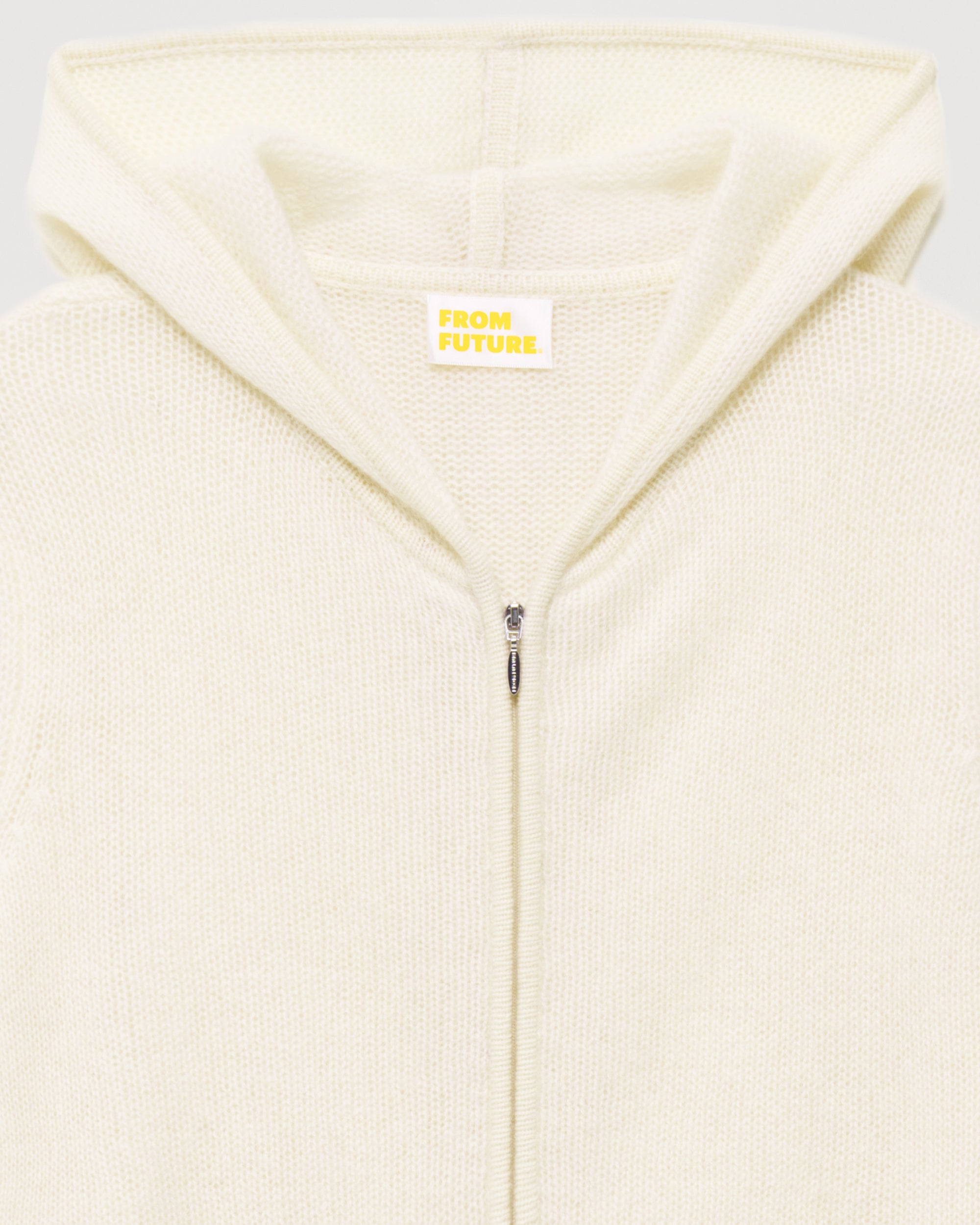 Hoodie en cachemire - Ecru
