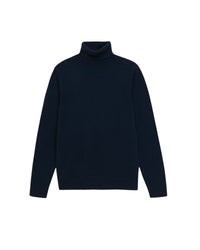 Pull à col roulé en cachemire - Ink Blue