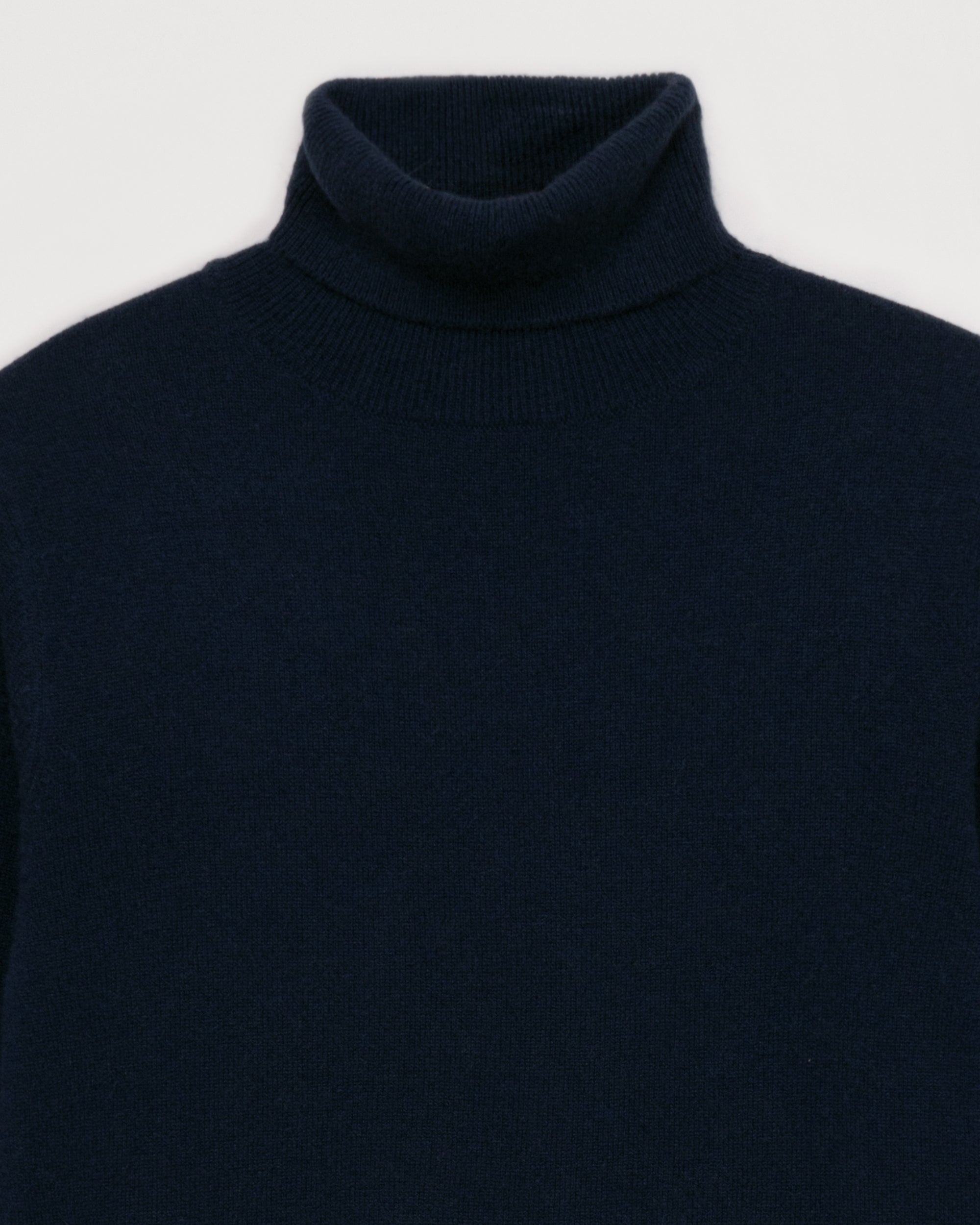 Pull à col roulé en cachemire - Ink Blue