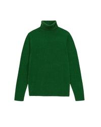 Pull à col roulé en cachemire - Pine Green