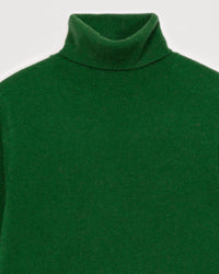 Pull à col roulé en cachemire - Pine Green