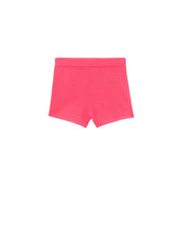 Short ajusté en cachemire - Neon Pink