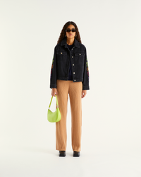 Veste Future Is Love à col à revers - Black
