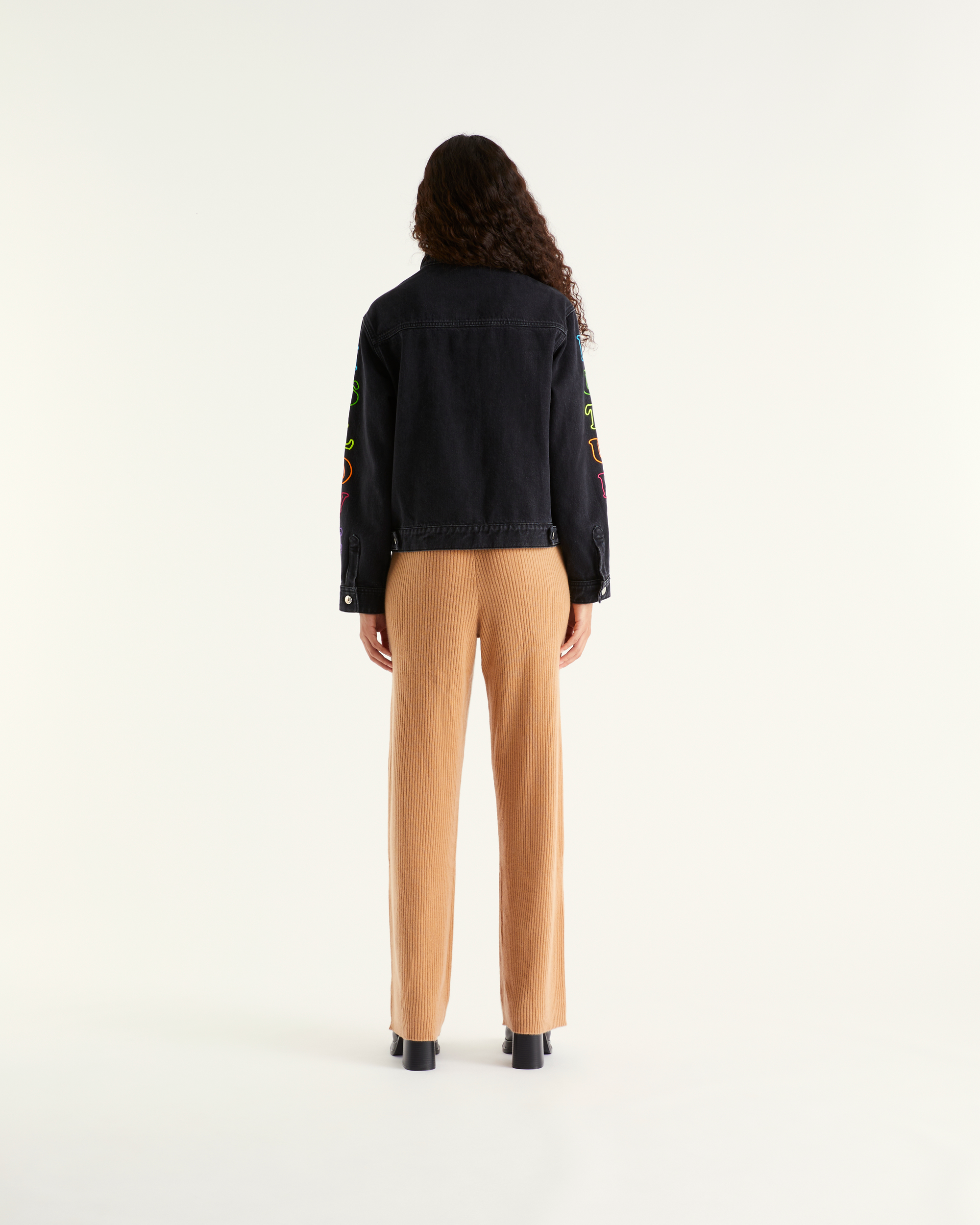 Veste Future Is Love à col à revers - Black