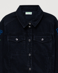 Veste Future Is Love à col à revers - Black
